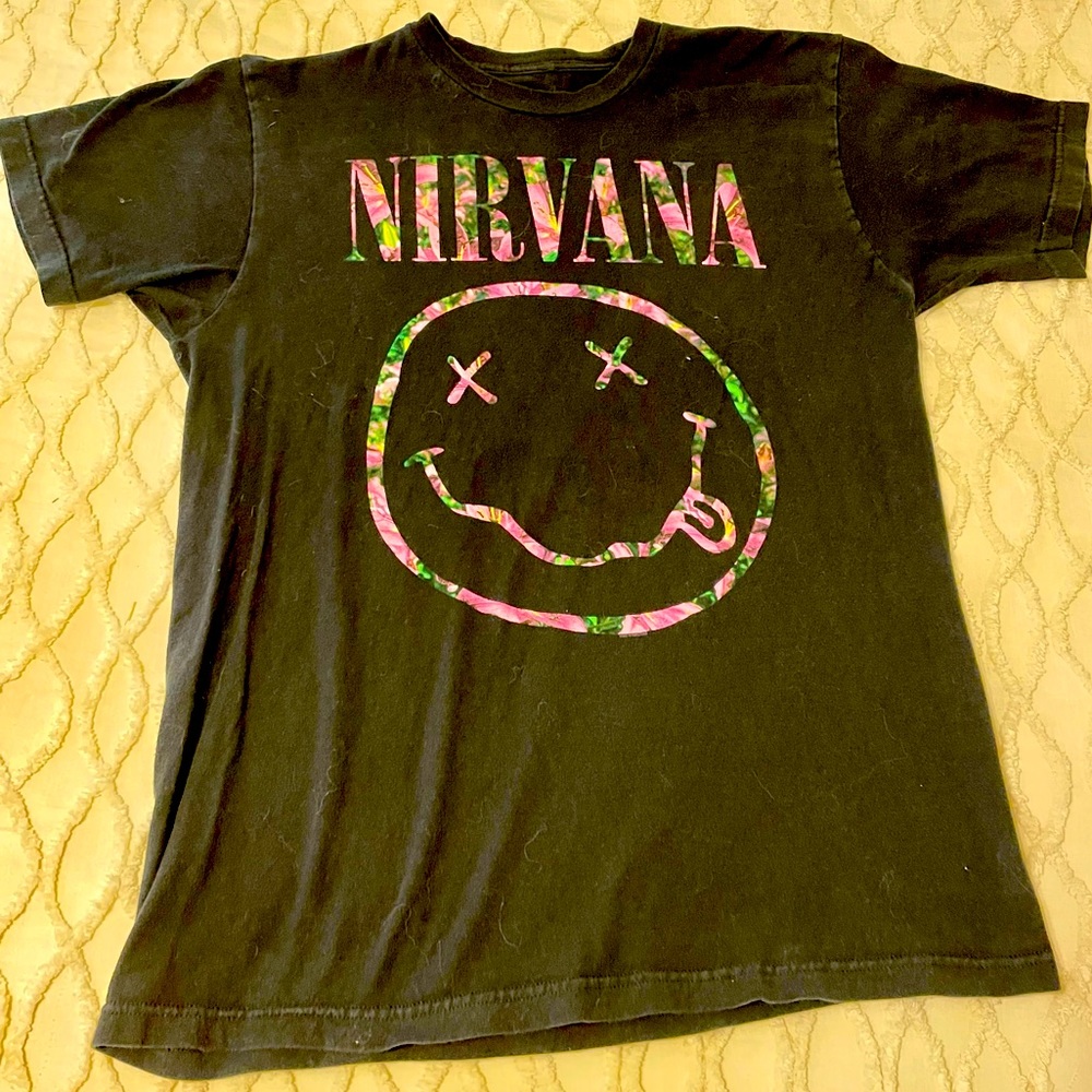 Nirvana oversized band tee